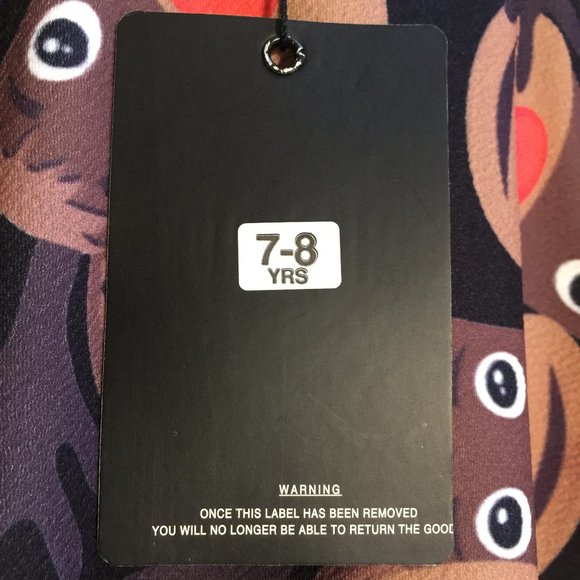 Misslook Girls Dress Christmas Holiday Rudolph Red Nosed Reindeer Size 7-8 Years - Picture 8 of 12